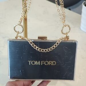 Tom Ford Paper Shopping Bag Upcycled novelty Clutch